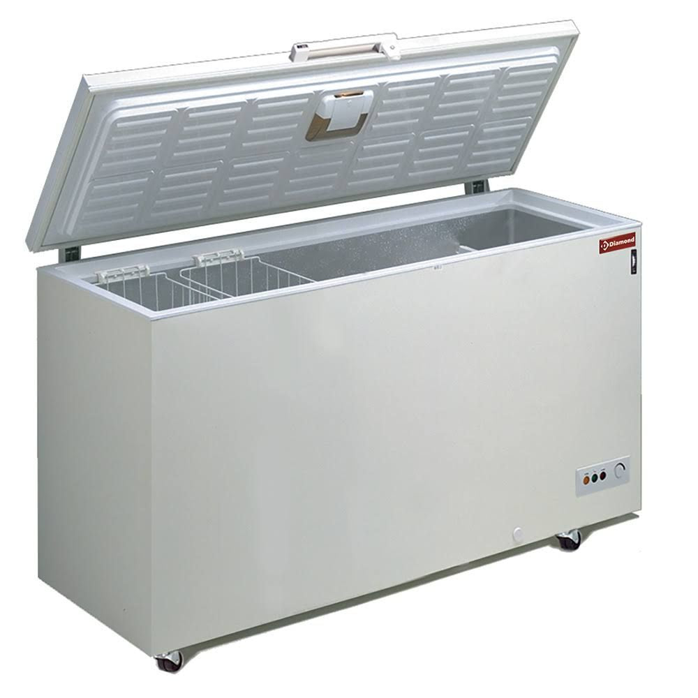 Congélateur bahut 300 litres sco couvercle plein 1030x685xh895(Blanc)