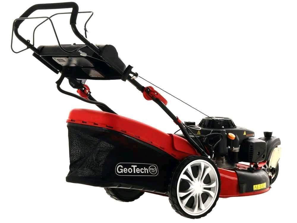 GeoTech-Pro GeoTech Pro S58-3 BMSWGE L225 -Tondeuse à gazon thermique tractée(Noir/Rouge)