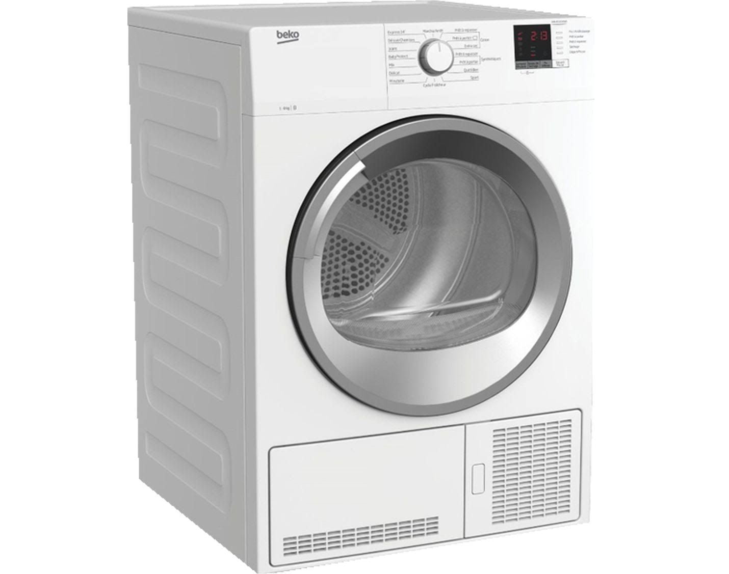 Sèche linge à condensation BEKO DBBU8112GA0WS(Blanc)