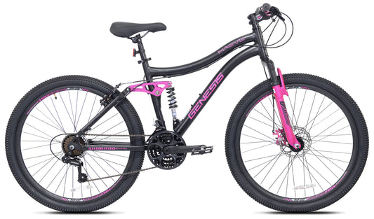 Vélo de montagne pour femmes Kent Genesis 26 ″ Maeve, noir/rose