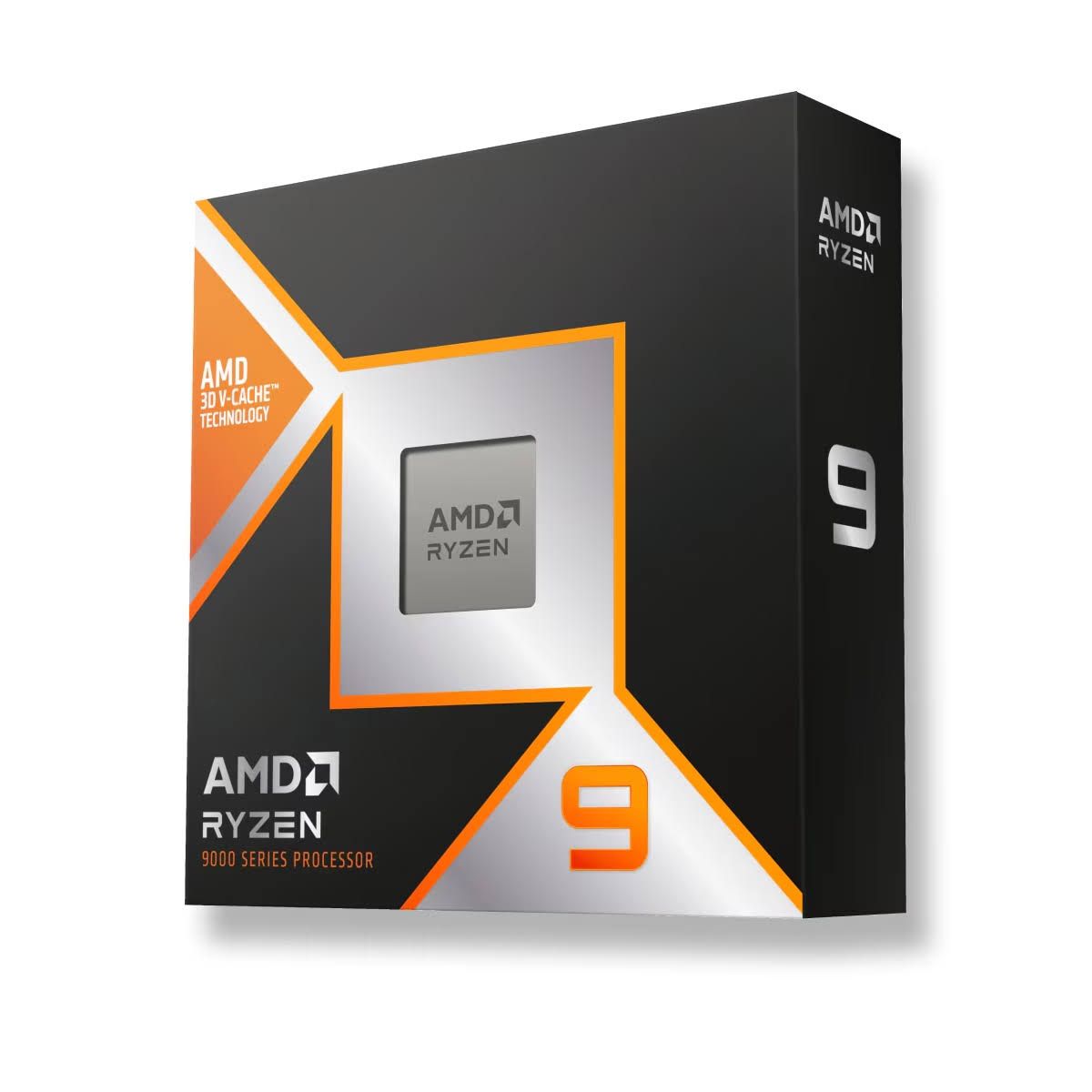 AMD RYZEN 9 9900X3D(Noir/Orange/Argent)