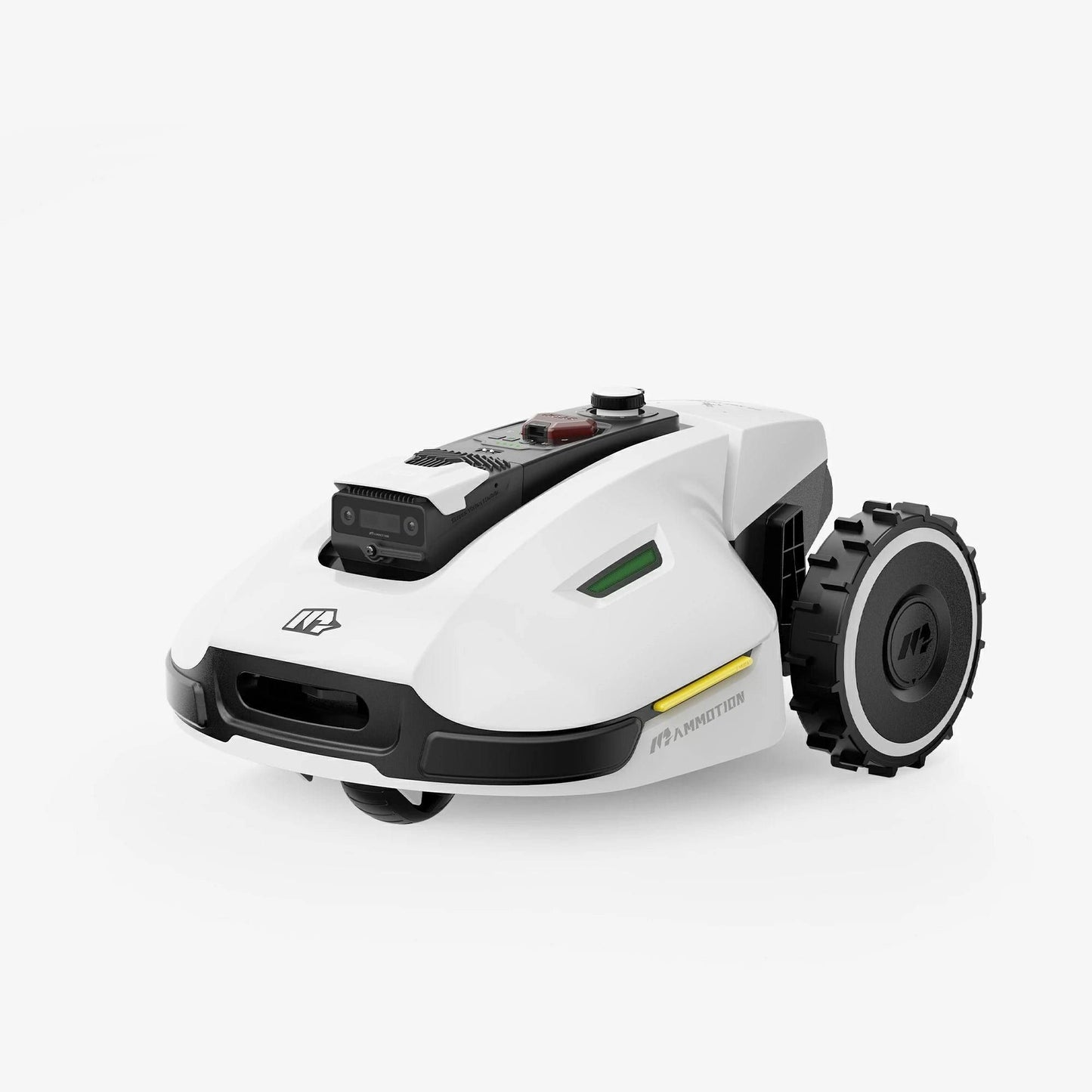 Mammotion Luba 2 AWD 3000H Robot Lawn Mower Can Handle Complex Lawns Up to 3000 M2 (0.75 acres) and Tackle 80% Slopes.(Blanc/Noir)