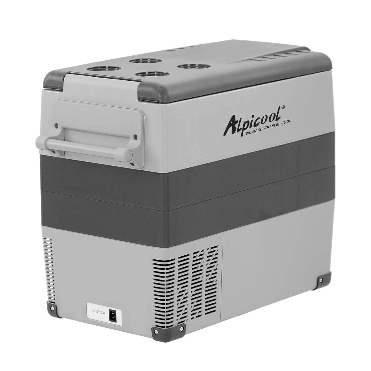 Alpicool cf55 Portable Dual Zone Car Fridge(Gris/Noir)