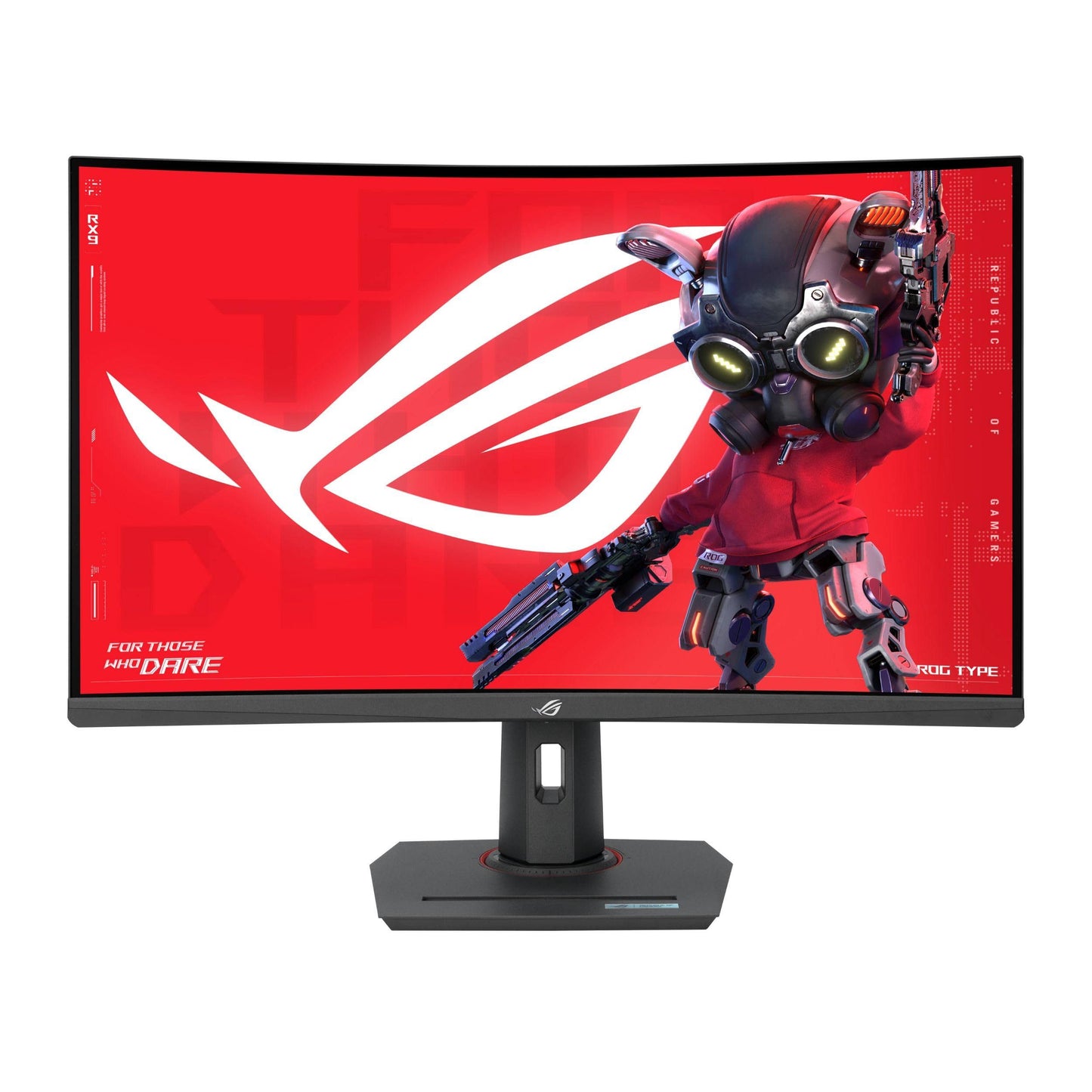 ASUS ROG Strix XG32WCMS Moniteur gaming(Noir/Rouge)