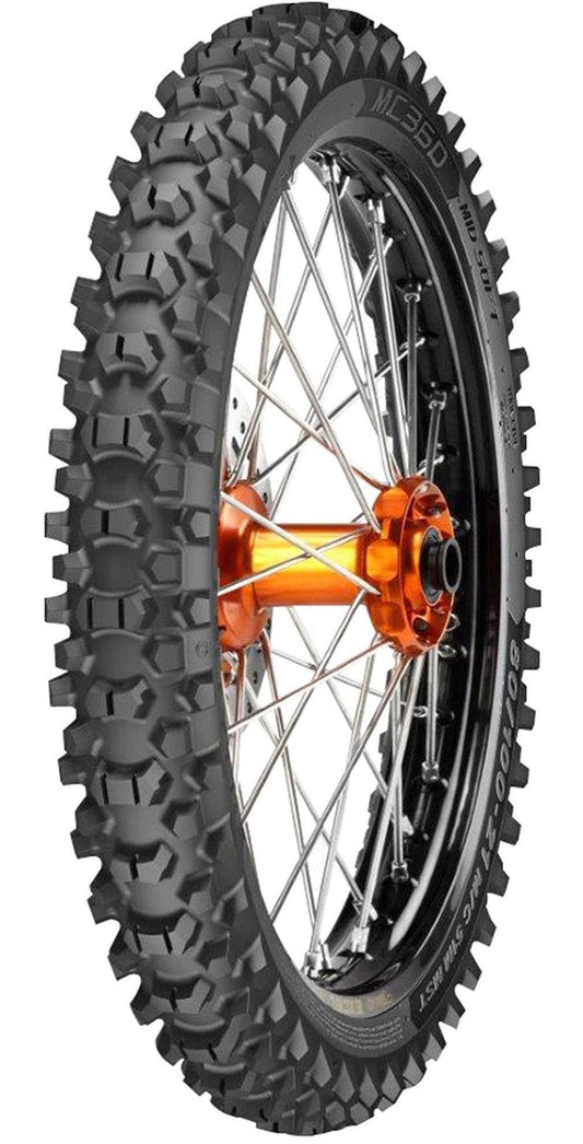 Metzeler MC360 Mid TT(Noir/Orange/Argent)